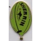 Sherrin Footy Ball G-BYFW Green